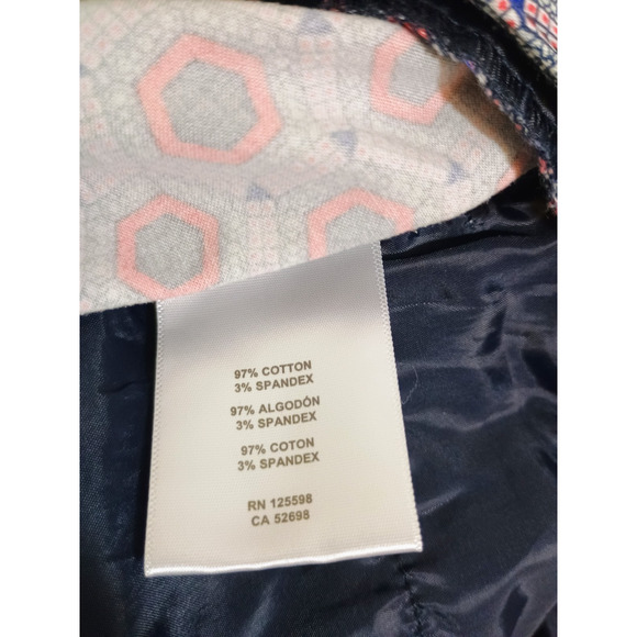 Ellen Tracy Shorts Womens 6 Multicolor Geometric Print Artsy Retro Maximalist - Picture 4 of 6